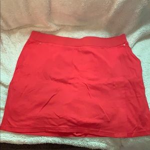 Red skorts - NWOT